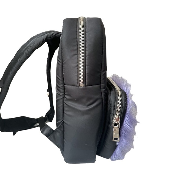 PRADA X Universal Tessuto Limited Edition Frankenstein Mohair Backpack W/COA - Picture 5 of 15